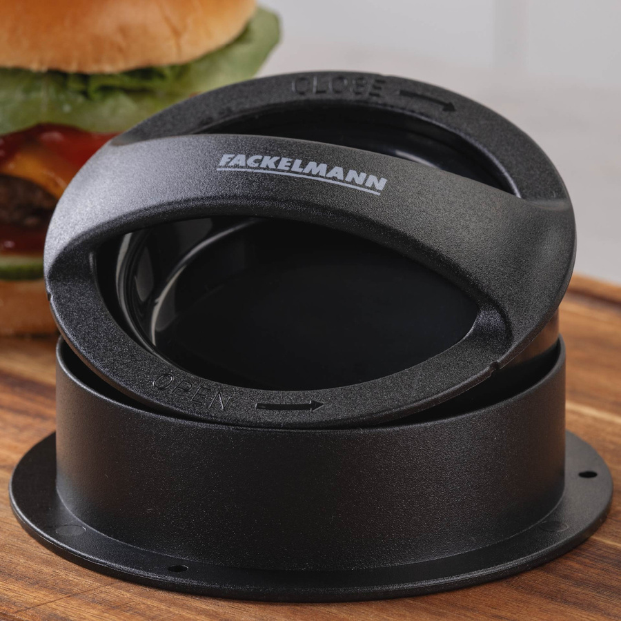 Fackelmann Burgerpresse aus Kunststoff in Schwarz - Bild 2