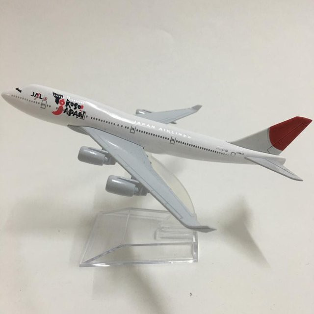 Jason Tutu Japan Airlines Boeing 777 Flugzeugmodell, Metall, 1:400 - Bild 1