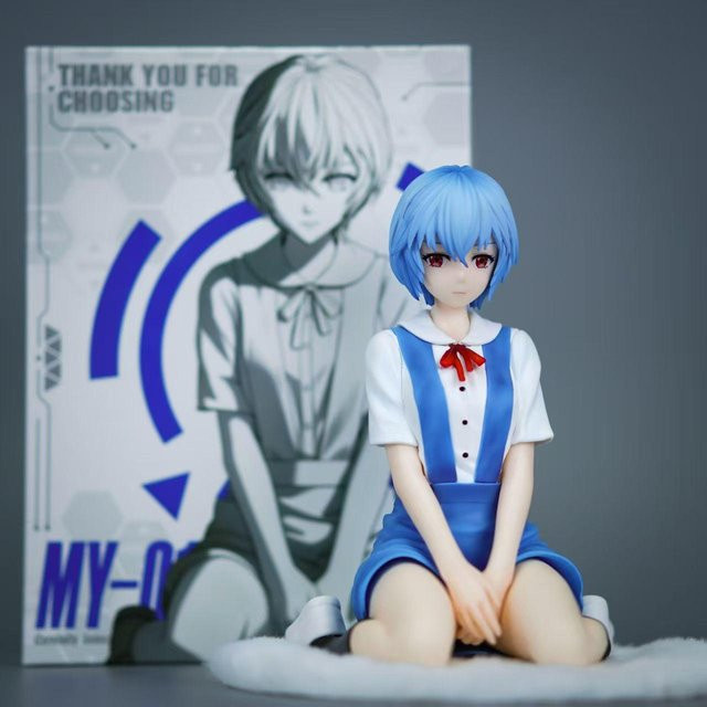 Yiran toy 1 Neon Genesis Evangelion Rei Ayanami Figur, ab 14 Jahren - Bild 1