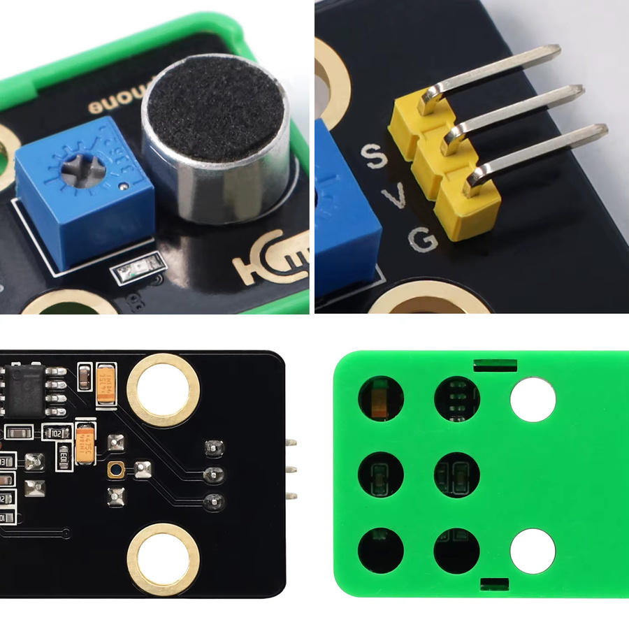 Keyestudio Schallsensor für DIY-Projekte kompatibel mit Arduino, Raspberry Pi und Lego - Bild 2