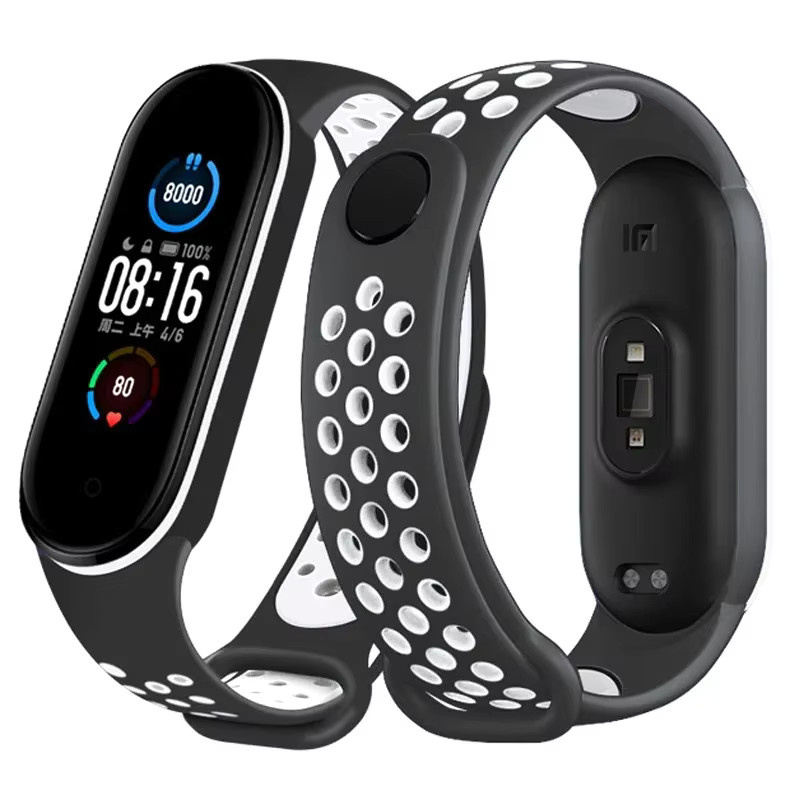 Xiaomi Uhrenarmband Silikon, Mi Band 7 6 5 4 3 - Bild 5