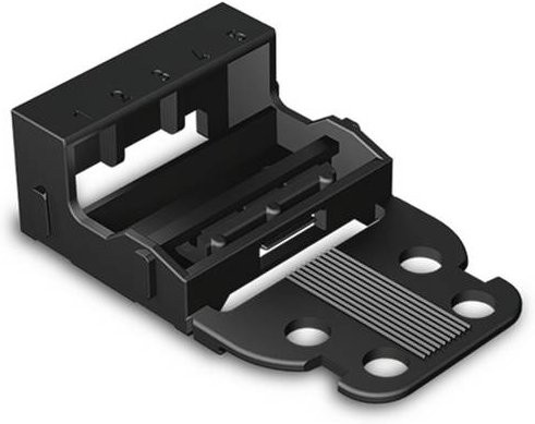 WAGO 221-505/000-004 Montagematerial Schwarz 50 Stück - Bild 1