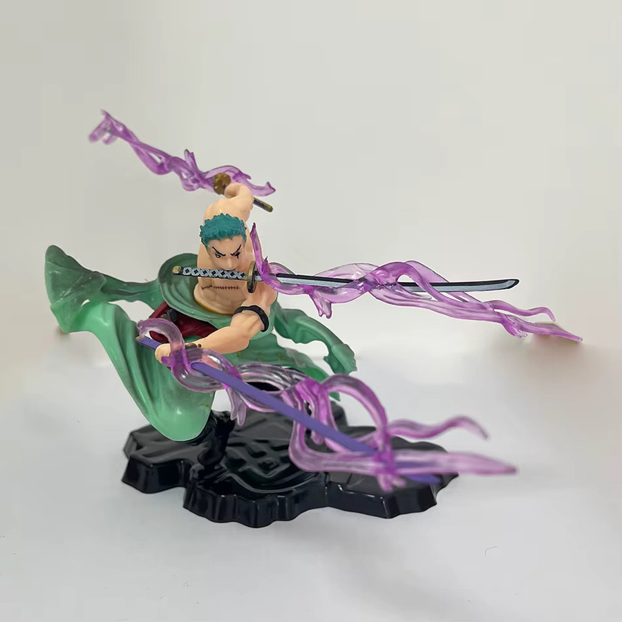 Bandai Sa-maximum One Piece Roronoa Zoro Anime Figur, Mehrfarbig, Höhe: 10 cm - Bild 3