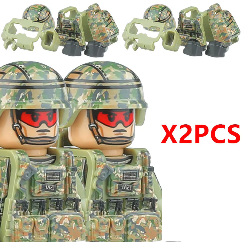 Semalam Militär Spezialeinheiten SWAT Angriffssoldat Figur, Einzelfigur - Bild 3