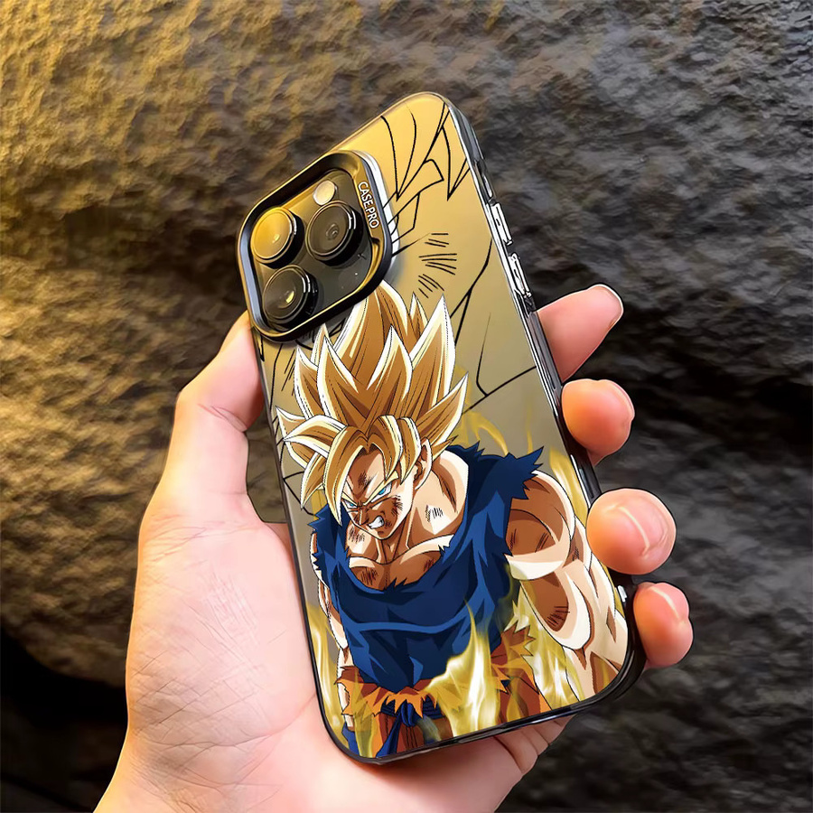 Dragon Ball Handyhülle aus TPU Silikon Soft Cover für Apple iPhone 11 12 13 14 15 Pro Max XR XS Max Plus in Multicolour - Bild 2