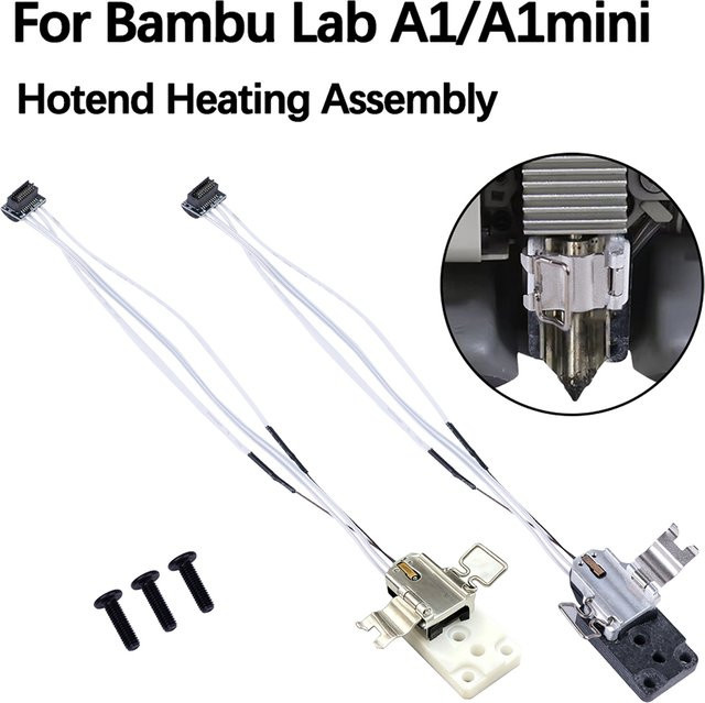 Sirol Zirkonia-Heizbaugruppe für Bambu Lab A1 und A1 Mini Hotend mit hoher Festigkeit - Bild 1