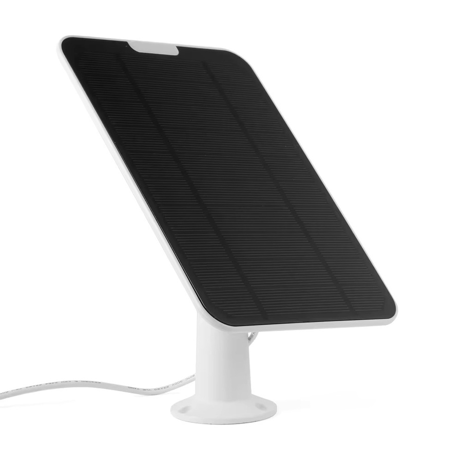 Solarpanel Solar-Ladegerät 10 W 5 V mit Micro-USB-Anschluss in Schwarz für Arlo und Eufy Security Wireless Doorbell - Bild 2
