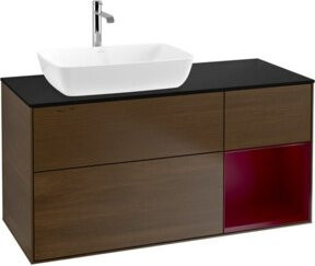 V&B Waschtischunterschrank Finion Wandbeleuchtung in lackierter Ausführung, Breite: 120 cm, Tiefe: 50,1 cm, Höhe: 50,1 cm - Bild 1