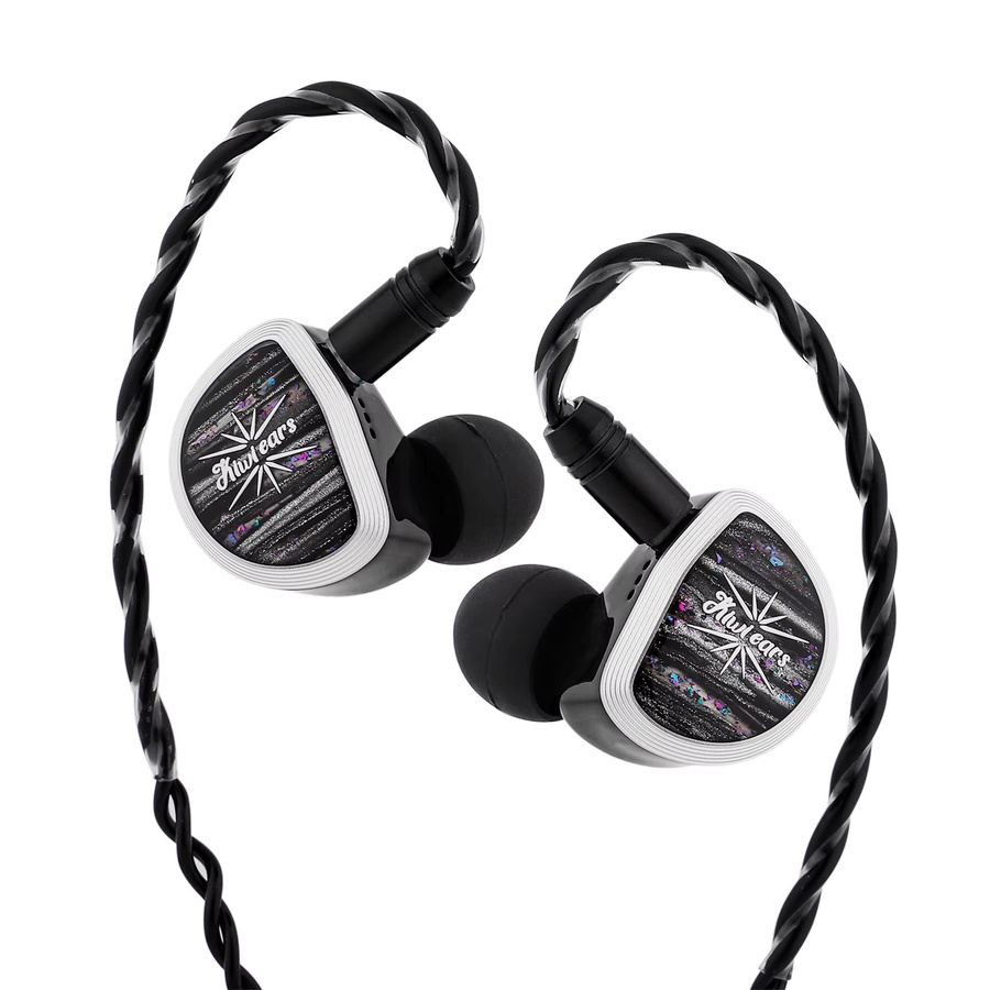 Kiwi Ears Aether In-Ear Monitor Hifi-Kopfhörer mit 15,3 mm Planar-Treiber und abnehmbarem Kabelsystem in Schwarz - Bild 2