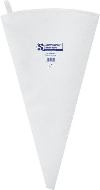 Schneider Spritzbeutel aus Baumwolle, Weiß, Länge: 75 cm - Bild 1