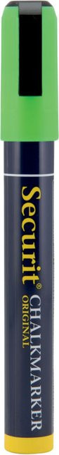 Securit Flüssigkreidestift mit Keilspitze in Grün für Profis, Schriftbreite: 20 mm, Stiftlänge: 2 cm - Bild 1