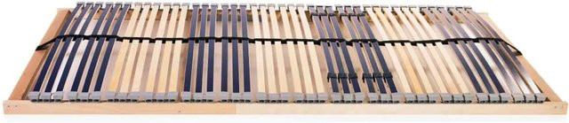 vidaXL Lattenrost aus Holz mit 42 Latten und 7 Zonen, B/T: 100 x 200 cm - Bild 1