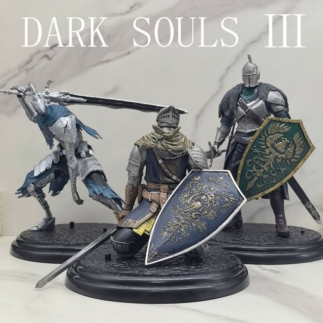Bandai Dark Souls III Kishi Artorias Actionfigur, Ritter, Kunststoff - Bild 1