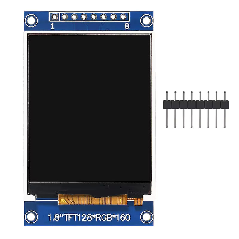 Aokin 1,8 Zoll SPI TFT LCD Display Modul ST7735S Vollfarbig für Arduino - Bild 2