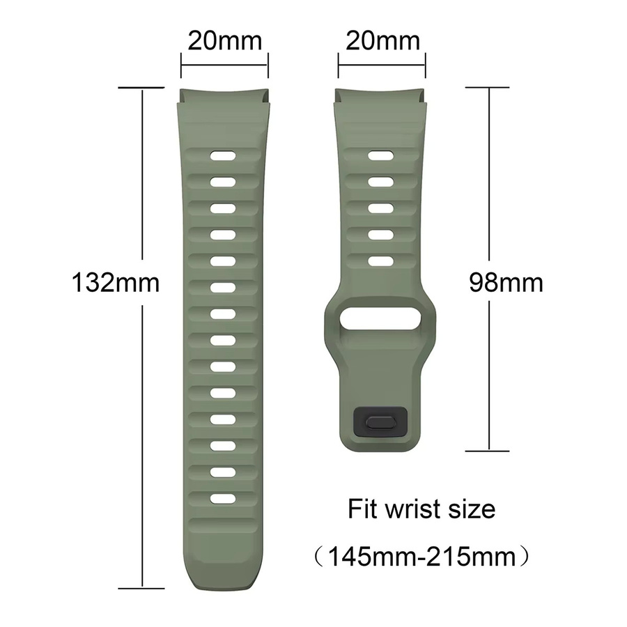 RWBANDS Uhrenarmband Silikon, Unisex - Bild 3