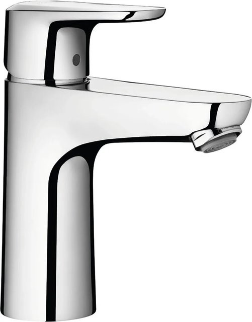 Hansgrohe Waschtischarmatur Ecos L CoolStart mit Push-Open Ablaufventil in Chrom - Bild 1