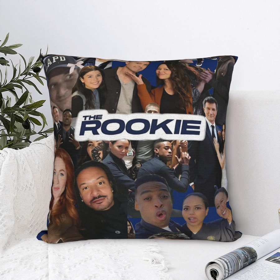 Bobble Home Dekorative Kissenbezüge The Rookie TV-Serie Merch, Quadratisch, Multicolour, B/T/H: 30,48 x 30,48 x 30,48 cm - Bild 3