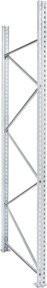 Bito Stützrahmen PRO Set P2 verzinkt in Silber, H x B x T: 500 x 110 x 110 cm - Bild 1