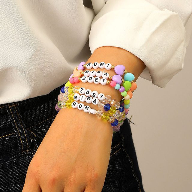 Abay Perlenarmbänder-Set, bunt, Perle, Damen - Bild 1