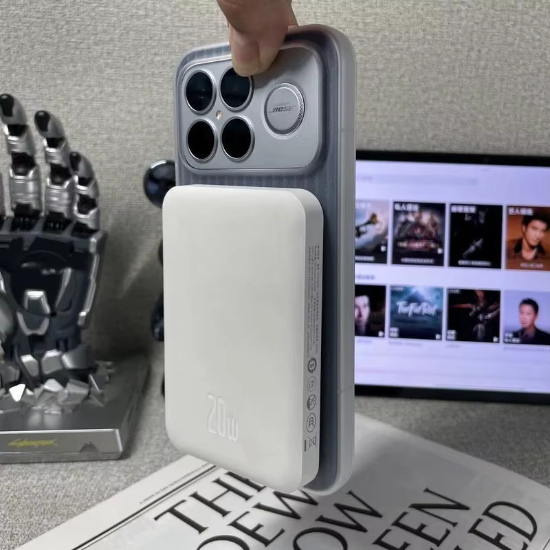 Matte transparente MagSafe Hartschale mit Gepäckstreifen Slim Cover für Xiaomi Poco F7 F8 Ultra X7 X6 Pro 15T Pro 17 Redmi K90 Pro Max - Bild 3
