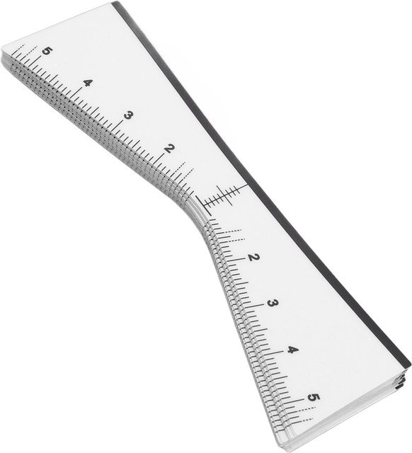GoolRC Augenbrauen Mapping Aufkleber, V-förmig, grau, 100 Stück, Unisex - Bild 1