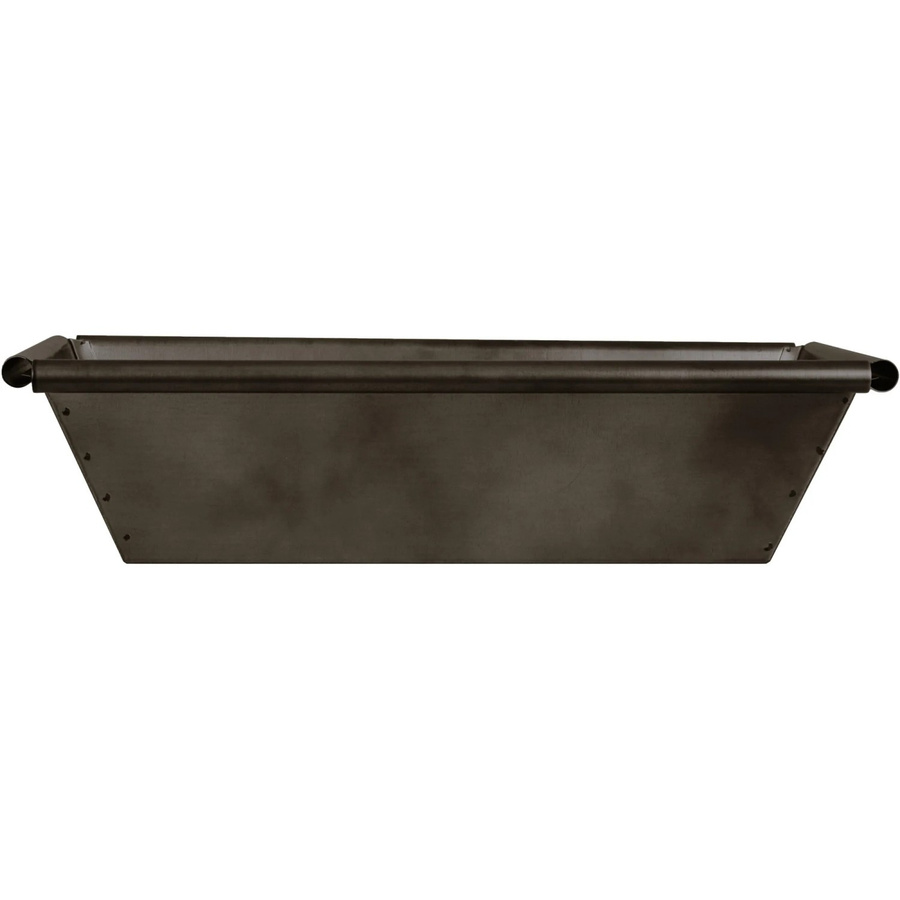 A.H.G. Zink-Blumenkasten Blacklook in Schwarz, B/T/H: 40 x 20 x 11 cm - Bild 2