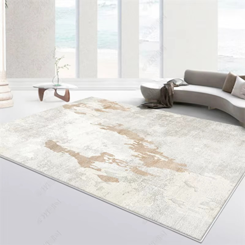 VIKAMA Teppich in modernem minimalistischem Design mit abstraktem Muster für Wohnzimmer und Schlafzimmer - Bild 1