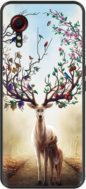 Samsung Galaxy Xcover 5 Silikon Handyhülle mit Stoßfänger-Schutz in Schwarz für SM-G525F - Bild 1