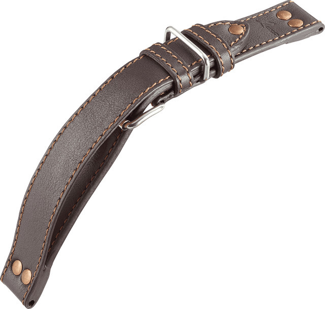 Uhrenarmband Pilot Leder, 22 mm - Bild 1