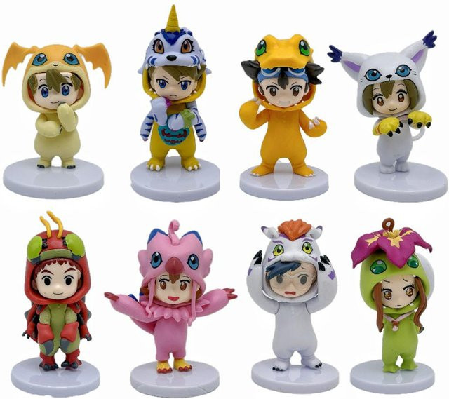 Digimon Adventure Anime Figur, 16-teiliges Set, ab 14 Jahren - Bild 1