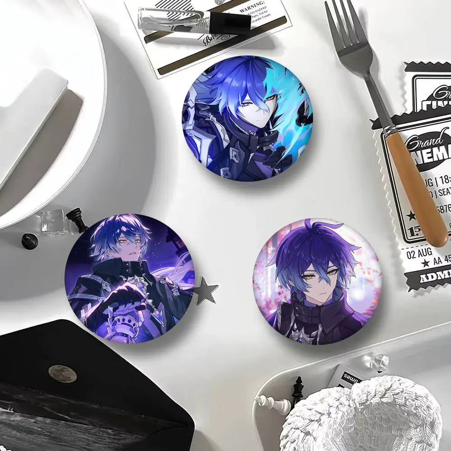 Genshin Impact Flins Runde Anstecknadel Brosche - Bild 6