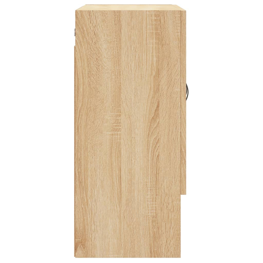 vidaXL Wandschrank Sonoma-Eiche in Braun, B/T/H: 60 x 31 x 70 cm - Bild 2