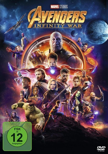 Avengers: Infinity War, Anthony Russo, Joe Russo, DVD, FSK 12 - Bild 1