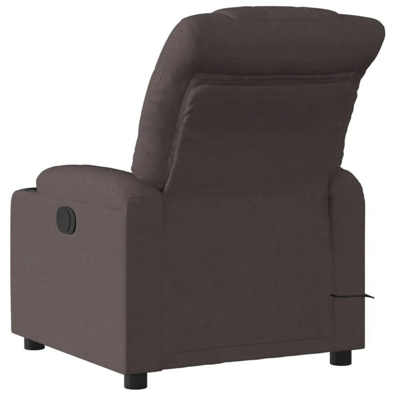 Vidaxl Klappbarer Massagesessel in Braun mit Stoffbezug und modernem Design - Bild 6