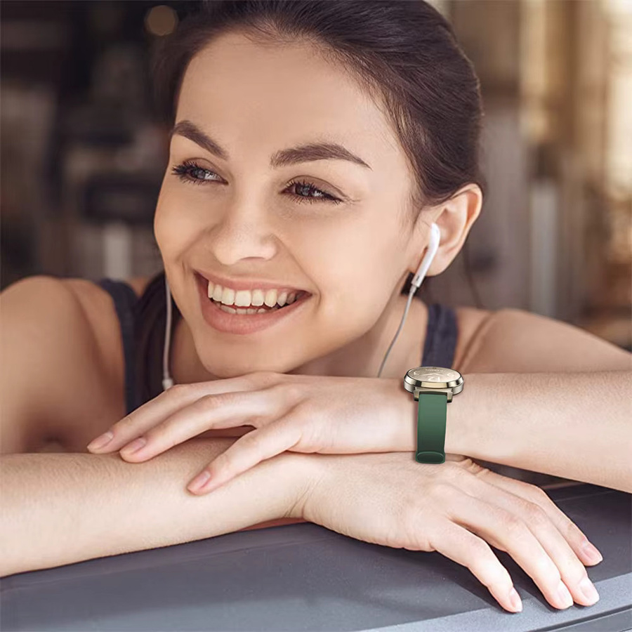 Garmin Uhrenarmband Silikon, Weiß, Damen - Bild 2