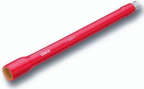 Cimco Steckschlüssel-Verlängerung mit 3/8 Zoll Antrieb und 10 mm Aufnahme, Länge: 125 mm - Bild 1