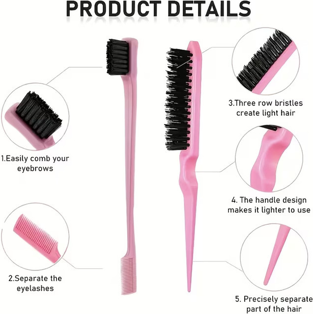 5-teiliges Haarstyling-Werkzeugset, Unisex - Bild 1
