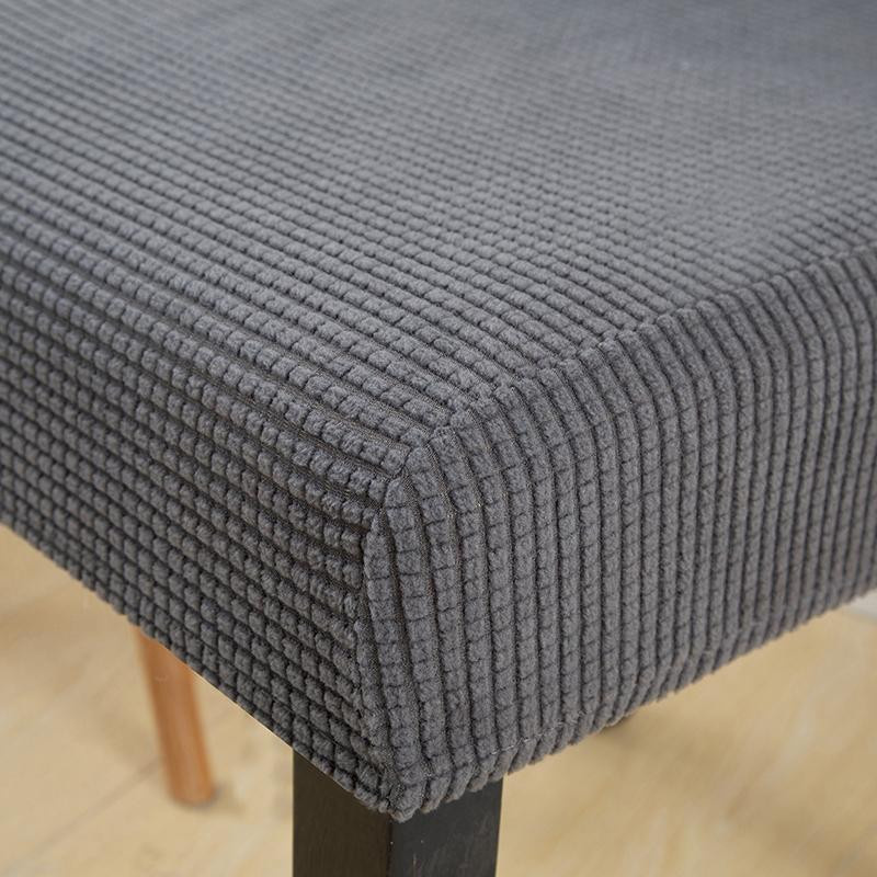 BRHUIXUE Jacquard Esszimmerstuhlbezug aus Stretch-Material, 1-teilig, Rosa - Bild 3