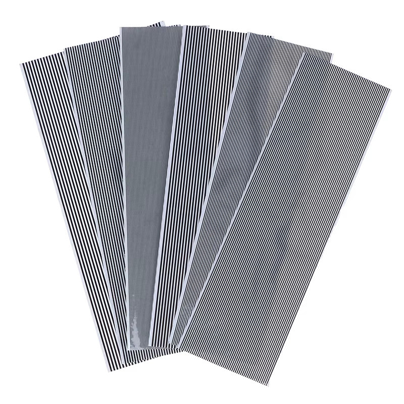 HUXUAN Zebra-Line Konduktivpapier für LCD-Bildschirme und elektronische Waagen, Farbe: Schwarz, Abstand: 0,8–2,0 mm - Bild 1
