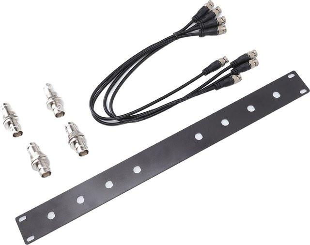 Arealer Antennenhalterungskit für Drahtlossysteme SLX SLX2 LX4 PGX2, 1U Panel mit BNC-Kabel, Schwarz - Bild 1