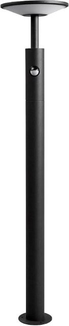 Lucande LED Außenleuchte Fenia in Schwarz aus Aluminium mit Bewegungsmelder und IP54 Schutz - Bild 1
