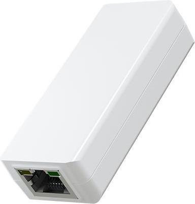 Microconnect PoE-Adapter USB-C auf Ethernet RJ-45, 5 V, Weiß (MC-POEADAPTER-USB-C) - Bild 1