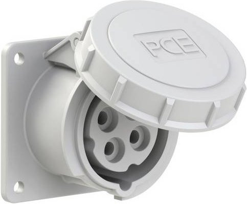 PC Electric Power Twist 3142-1 CEE Anbaudose 16A 4polig IP67 grau - Bild 1