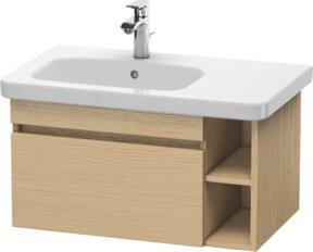 Duravit Waschtischunterschrank DuraStyle in Beige Matt mit 1 Auszug, Becken links, B: 73 cm, T: 44,8 cm - Bild 1