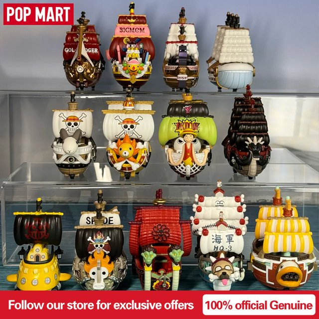 POPMART One Piece, Blind Box, Fahrzeuge, Anime-Figur - Bild 1