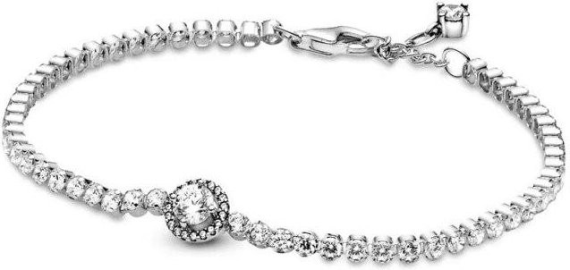 YIRAN Jewelry Armband, 925 Sterling Silber, Rose, 21cm, Unisex - Bild 1