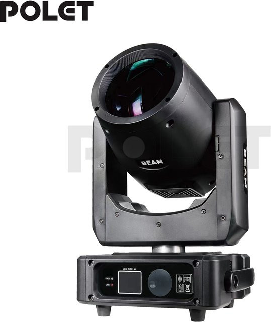 POLET Moving Head Beam Licht 250W Sharpy MINI DMX512 Schwarz - Bild 1