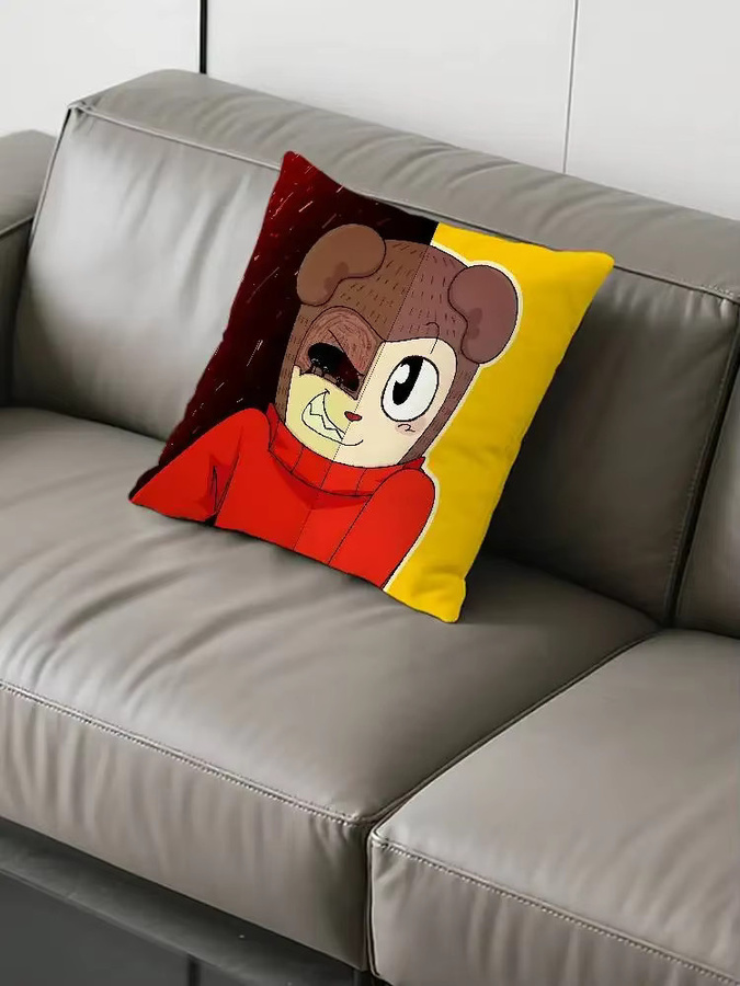 H-Max Design Pro-Kissenbezug von 52TOYS in Multicolor, weicher Polyester-Kissenbezug mit Reißverschluss für Sofa und Auto - Bild 7