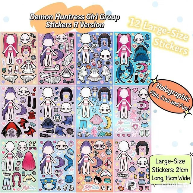 Discover Intime Prinzessin Makeover-Sticker-Set, Kreatives DIY-Spiel, ab 6 Jahre - Bild 1