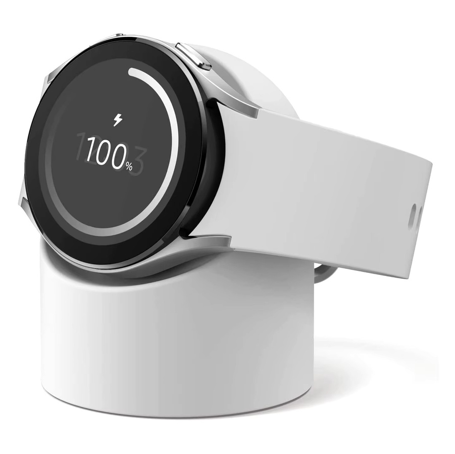 VORTNGLE Ladeständer Silikon, Schwarz, Samsung Galaxy Watch 5 - Bild 3